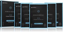 Korika Korean Heritage Set of 5 Hydrating Face Sheet Masks zestaw maseczek do twarzy w obniżonej cenie o działaniu nawilżającym
