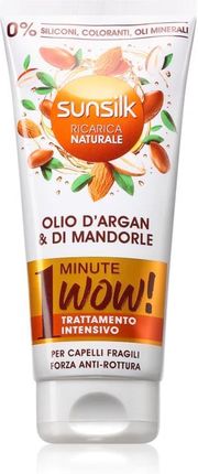 Sunsilk Argan & Almond Oil maseczka nawilżająca z olejkiem arganowym 180ml