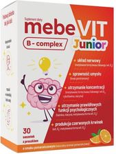 Zdjęcie Saszetki Natur Produkt Mebevit B-Complex Junior 30szt. - Sierpc