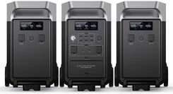 FOSSiBOT F3600 Pro + 2xFB3840 | 3600W 11520Wh | Zestaw przenośna stacja zasilania + bateria