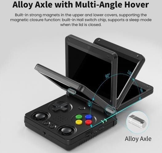 ANBERNIC RG 34XXSP ブラック Anbernic RG34XXSP Flip - Black - Ceny i opinie - Ceneo.pl