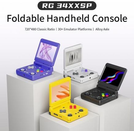 Anbernic RG34XXSP Flip - Black - Ceny i opinie - Ceneo.pl