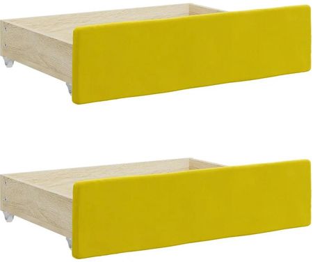 Zakito Home Szuflady Pod Łóżko 67X50X16Cm Żółte (ZH833921)