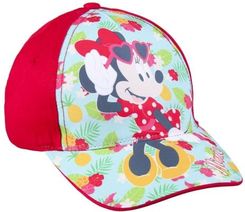 Zdjęcie Czapka z daszkiem dla dziewczynek Cerda Minnie Mouse czerwona - Bierutów