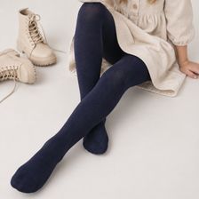Zdjęcie Rajstopy wełniane dla dzieci Steven MERINO WOOL termoaktywne, granatowe - Bochnia