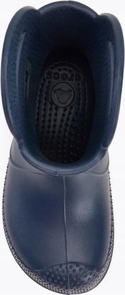 crocs Kalosze Handle It Rain Boot T 211056 Granatowy - zdjęcie 5