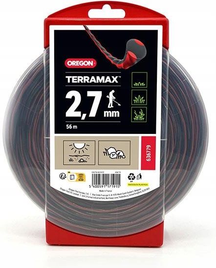 Oregon Żyłka Tnąca Do Kosy Podkaszarki Terramax 2.7Mm X 56M