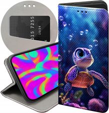 Hello Case Etui Z Klapką Do Iphone 12 Mini Żółwie Żółwiki Żółw Futerał Pokrowiec