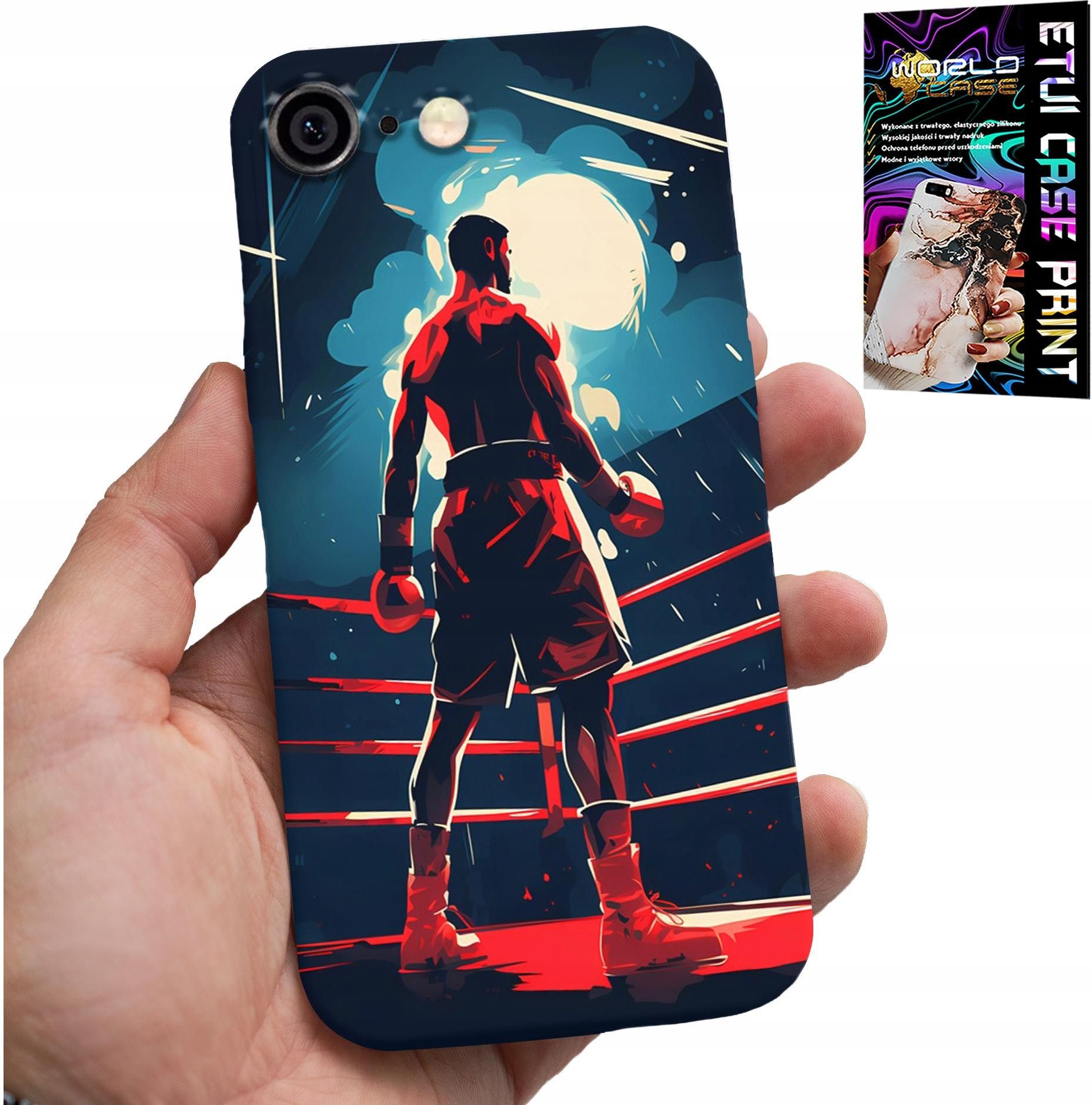 Etui Do Iphone 6 Plus Boks Sporty Walki Bokserzy Szkło
