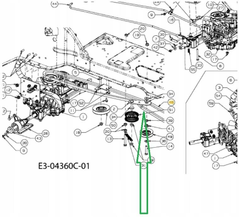 Pasek Napędu Jazdy Do Gutbrod Glx 92 105 122 Slx 107 Gb 22/105
