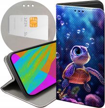 Hello Case Etui Z Klapką Do Iphone 13 Mini Żółwie Żółwiki Żółw Futerał Pokrowiec