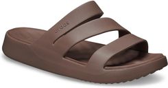 Zdjęcie Damskie Klapki Crocs Getaway Strappy 209587-0Lf – Brązowy - Radlin
