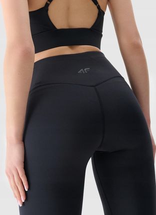 Legginsy Damskie 4F Treningowe Wysoki Stan M F306 SS25 - zdjęcie 4