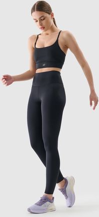 Legginsy Damskie 4F Treningowe Wysoki Stan M F306 SS25 - zdjęcie 5