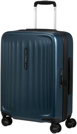 Walizka kabinowa poszerzana Samsonite Fyrm EXP - steel blue