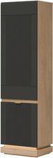 Zdjęcie Liveo Regał Milton Ml07 2D Dąb Cremona Torro Antracyt Mat - Cieszyn