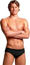 Zdjęcie Kąpielówki męskie slipy na basen treningowe Funky Trunks Still Black - Wleń