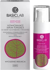 BASICLAB Wzmacniające serum tonujące do skóry naczynkowej i wrażliwej 30 ml