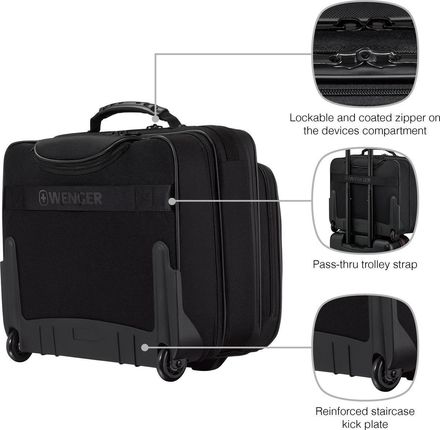 Wenger Pilotka biznesowa Legacy Black Series Ceny i opinie