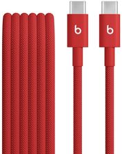 Zdjęcie Beats USB-C to USB-C Woven Cable (1.5 m) - Rapid Red - Mikstat