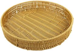 Zdjęcie Corsan Taca Pleciona Z Technorattanu Z Rączką 021C ⌀35x5 - Wałcz