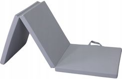 materac gimnastyczny Satellite 180x100x5 cm trzycz�ciowy szary