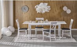 Zdjęcie Halmar Stół Rozkładany Nelson (160-200)x90cm Biały / (VCHNELSONST) - Strzegom