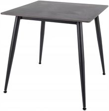 Zdjęcie Signal Meble Stół Rion 80 Czarny Mat (RIONC80) - Chociwel