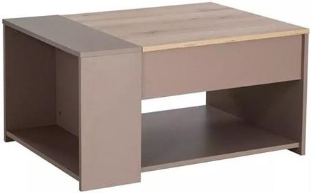 Signal Meble Ława Drop Dąb Alpejski Beż Klasyczny Nowoczesny (Dropdbe)