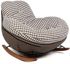 King Home Fotel Bujany Fatty Brązowa Pepitka Nowoczesny (Kh1501100351)