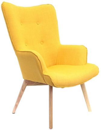 Intesi Fotel Helsinki Żółty Nowoczesny (466578)