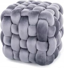 Zdjęcie Signal Meble Puf Faris Velvet Szary Klasyczny Nowoczesny (Farisvsz) - Ustka