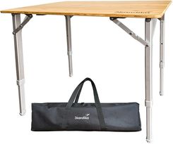 Zdjęcie Skandika Stół Kempingowy Tolja 65X50Cm Brązowy - Grodzisk Mazowiecki
