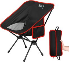 Zdjęcie Nils Camp Krzesło Turystyczne Składane Ultralight Nc3320 Czarne - Serock