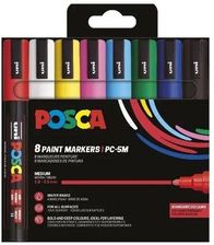 Zdjęcie Zestaw Markerów Set Basic Pc - 5m 8p 8 Kolorów Posca Uni - Środa Wielkopolska