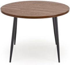 Zdjęcie Halmar Stół Okrągły Barry 105cm Orzechowy/Czarny (VCHBARRYST) - Dobrzyca