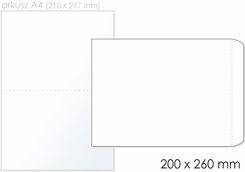 Zdjęcie Bong Koperta Bezpieczna B5 Hk Safebag Kol. Biały Folia/Ldpe 200X260Mm 70Mic 50szt. - Jastrzębie-Zdrój