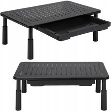 Mozos Podstawka Pod Monitor Z Szufladą Stolik Pod Laptopa Wysokość Regul. 10-14cm (STOLIKSPM1)