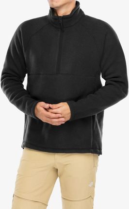 Bluza polarowa Salomon Chroma Fleece Pullower Hz - deep black