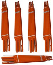 Zdjęcie Pomelac Słupek Kipost - Czerwony - 50szt. - Mogilno