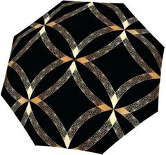 Parasol damski Doppler Imperial Luxury półautomatyczny długi wzór geometryczny