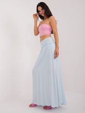 Spódnica maxi Clarence niebieska wiskozowa boho L Stylowy Wieszak