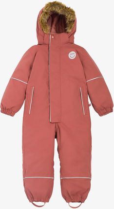 Kombinezon dla dziewczynki Viking Footwear Play Winter Playsuit Thermal - dark pink