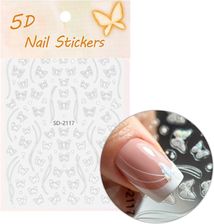 Zdjęcie Naklejki Do Paznokci 5D Samoprzylepne Kokardki SD-2117 - Wrocław