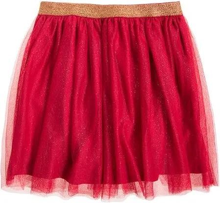 TIULOWA SPÓDNICA DZIEWCZĘCA CZERWONA ROZMIAR 164 COOL CLUB UŻYWANA