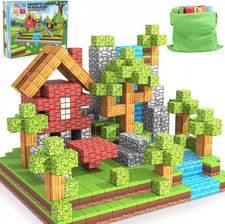 Zdjęcie Click4Toys Magnetyczne Klocki Minecraft 100El. - Barczewo