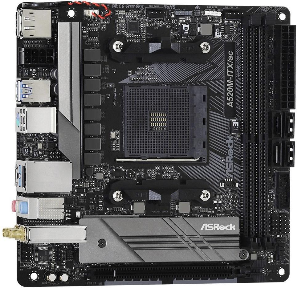 Płyta główna PC Asrock A520M-ITX AC - Opinie i ceny na Ceneo.pl