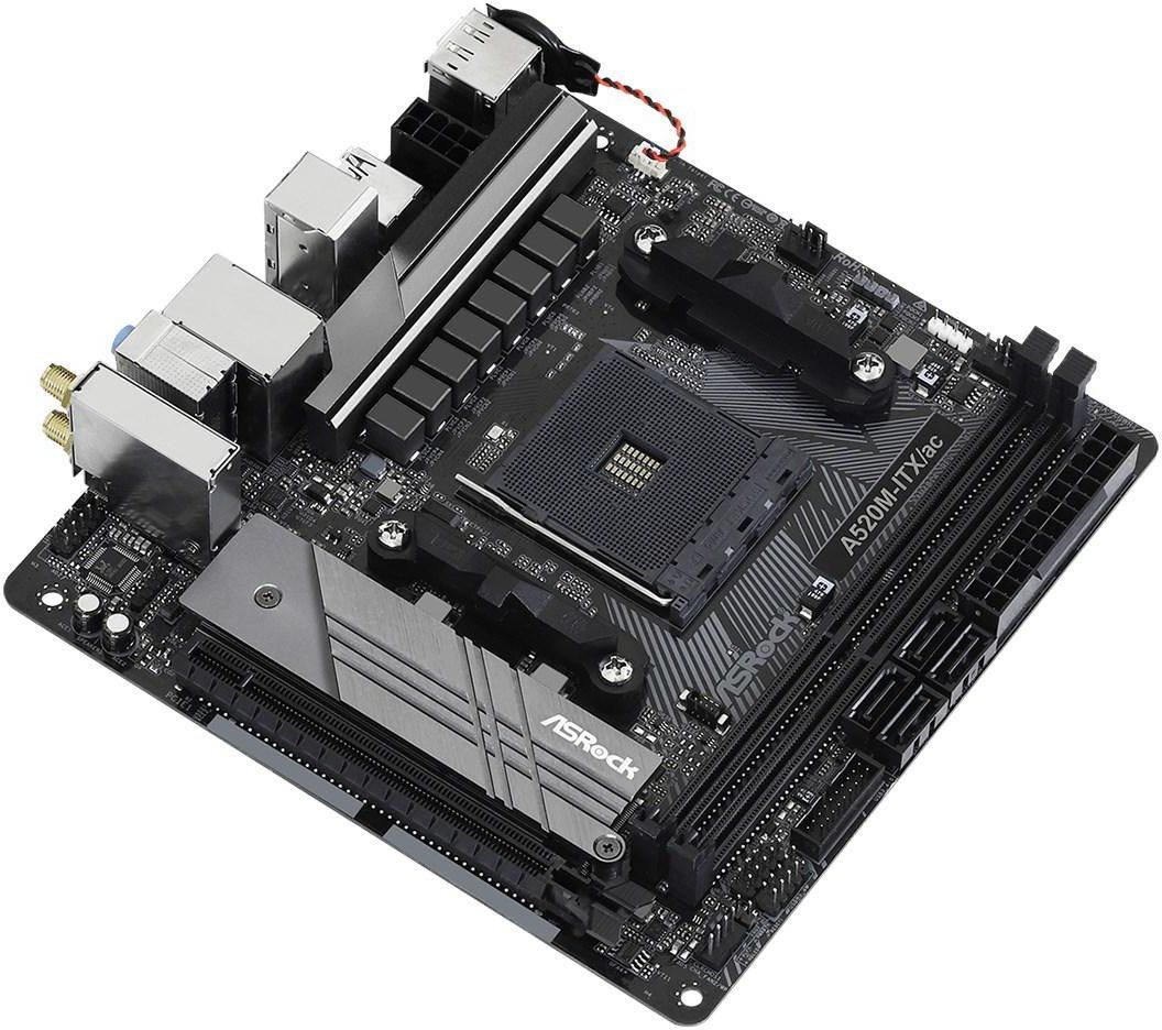 Płyta główna PC Asrock A520M-ITX AC - Opinie i ceny na Ceneo.pl