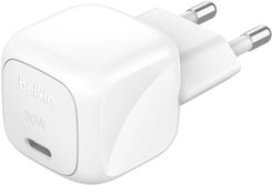 Zdjęcie Belkin Ładowarka USB-C PD 30W, mała, biała + kabel Lightning (WCA008KQ1MWH-B5) - Czerwionka-Leszczyny