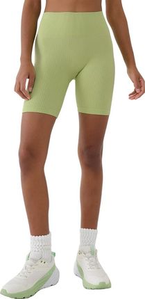 Legginsy damskie 4F FNK F014 jasna zieleń 4FWSS25TFSTF014 42S
